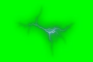 闪电 绿屏 1秒 绿屏抠像素材巧影