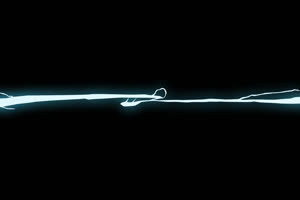 卡通MG动画 能量 魔法 武侠1 黑幕背景 抠像视频手机特效图片