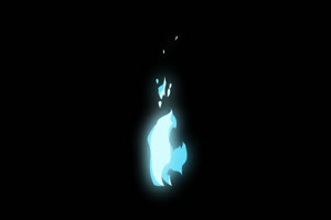 卡通MG动画 火焰7m 黑幕背景 抠像视频 特效视频素手机特效图片