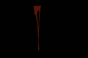 卡通MG动画 血迹 流血 血液 抠像视频 黑幕背景手机特效图片