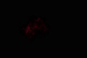 爆炸红色枪口侧面 光线X镭射线魔法冲击波火焰科手机特效图片