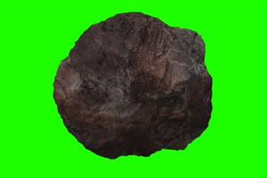 石头 陨石特效 绿屏抠像素材 快手 火山 抖音 全手机特效图片