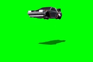 汽车 未来汽车 绿屏抠像素绿布和绿幕视频抠像素材