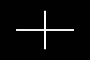 十字架 标志 动态图标 黑底背景 抠像视频素材手机特效图片