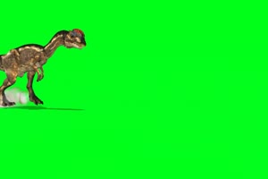 恐龙走路 绿幕视频 绿幕素材 抠像视频 特效素材手机特效图片