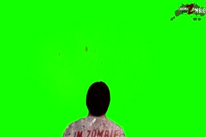 僵尸 丧尸 绿屏抠像 特效素材 21[公众号 texiao8 回手机特效图片