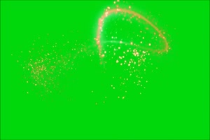 圣诞节 灯光 粒子 Light 绿屏抠像巧影AE素材特效后手机特效图片
