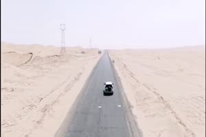 沙漠 平凡之路 免费绿布和绿幕视频抠像素材