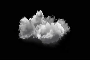 白云 乌云 云朵 视频素材 抠像视频手机特效图片