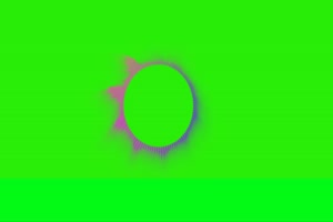 音波 音浪 频谱 音乐节奏 可视化音频 绿色抠像素