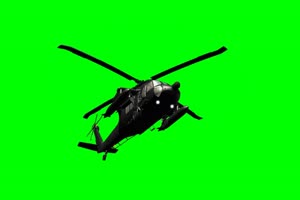 黑鹰 直升机 2 飞机 绿屏绿幕 抠像素材手机特效图片