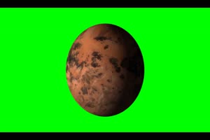 星球3 旋转 绿屏抠像 特效素材手机特效图片