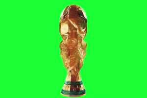 大力神杯 卡塔尔世界杯绿幕素材免费下载 免费绿手机特效图片