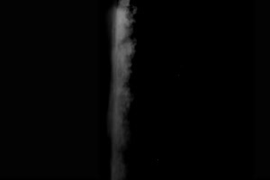 侧面爆炸形烟雾灰尘粒子2 抠像视频 特效素材 视手机特效图片