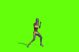 坦妮亚格斗 人物视频 绿幕抠像 特效视频 巧影剪手机特效图片