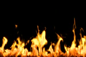 燃烧的火焰素材 黑幕视频  抠像素材免费下载手机特效图片