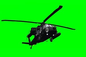 Sikorsky U直升机 1 特效后期 绿屏抠像素材手机特效图片