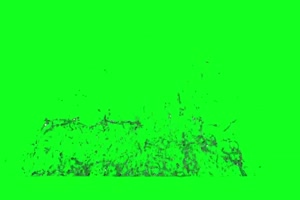 水花素材 跳水 溅水 跳水坑 3 绿屏抠像 巧影AE素手机特效图片