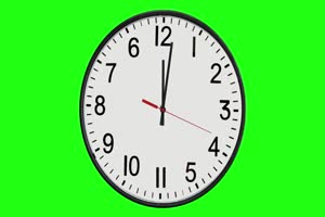 闹钟 时钟 钟表 倒计时 挂钟 时间 绿幕素材 钟表手机特效图片