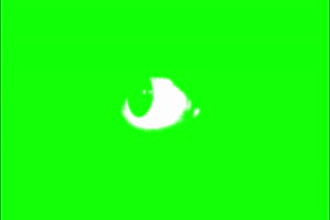 白眼 幽灵 鬼魂 绿屏抠像素材手机特效图片
