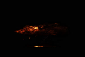 火焰 爆炸 透明通道 AE特效 快手 火山 免抠像素材手机特效图片