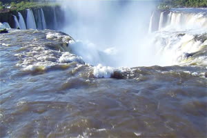 J唯美山水瀑布 巧影AE 背景视频素材手机特效图片
