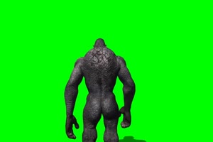 索尔巨人 洞穴巨人 5绿屏素材 绿幕抠像素材手机特效图片