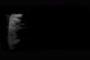 侧面爆炸烟雾灰尘粒子1 抠像视频 特效素材 视频手机特效图片