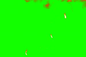 火焰 烟雾爆炸 3 绿屏抠像特效素材绿幕AE教程