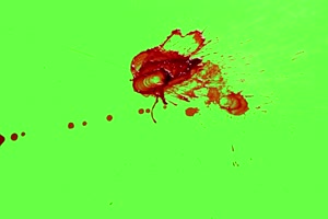 血迹 流血 绿布抠像 特效视频 巧影素材01手机特效图片