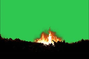 火焰 火花 着火 火焰绿幕视频8 绿屏素材 4K免费下手机特效图片