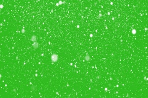 控雪下雪 绿屏抠像素材 巧影特效