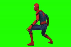 蜘蛛侠 4 漫威英雄 复仇者联盟 绿屏抠像 特效素