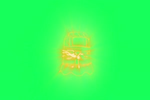 金光罩 金钟罩 绿屏素材 武侠特效 古风绿幕 抠像手机特效图片