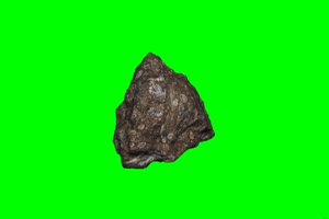 石头 陨石 特写 2 绿屏抠像素材 快手 火山 抖音手机特效图片
