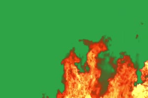 火焰 火花 着火 火焰绿幕视频27 绿屏素材 免费下手机特效图片