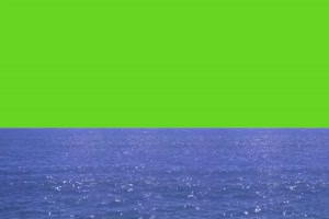 海水天空绿屏 绿幕素材 绿幕抠像 绿幕视频手机特效图片