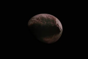 冥王星 八大行星 真实 带通道抠像视频素材 2K素手机特效图片
