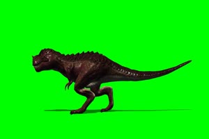 霸王龙 恐龙 绿屏抠像素材 4 免费下载手机特效图片