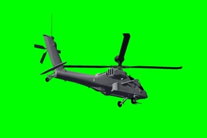 直升机 飞机 航天飞机 绿屏抠像素材 巧影AE 30 免手机特效图片