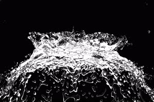 水花素材 跳水特效 溅水 流水 视频特效 带通道手机特效图片