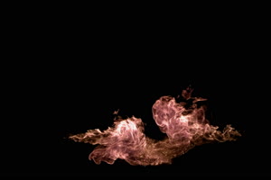魔法火焰 特效火焰 AE特效绿布和绿幕视频抠像素材