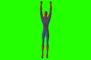 蜘蛛侠 11 漫威英雄 复仇者联盟 绿屏抠像 特效素