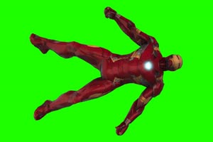钢铁侠 飞 4 漫威英雄 复仇者联盟 绿屏抠像 特效手机特效图片