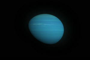天王星 八大行星 真实 带通道抠像视频素材 2K素