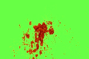 血迹 流血 绿布抠像 特效视频 巧影素材07手机特效图片
