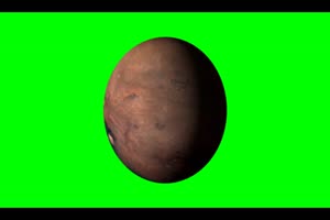 星球 星体旋转的恒星 星球 2 绿幕视频免费下载