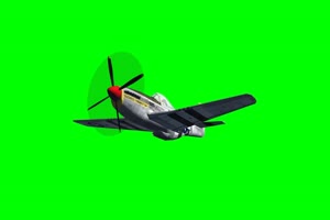 红尾 飞机 战机 1 特效后期 绿屏抠像素材手机特效图片