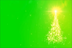 圣诞树 绿屏抠像巧影AE素材特效后期素材手机特效图片