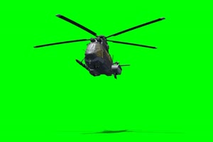 直升机 飞机 航天飞机 绿屏抠像素材 巧影AE 29 免手机特效图片